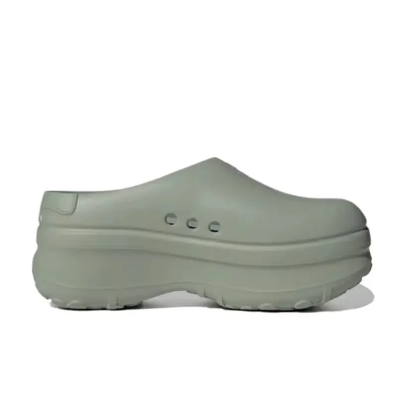 2024 new thick-soled toe flip-flop anti-slip heightened flatwood sports hole shoes