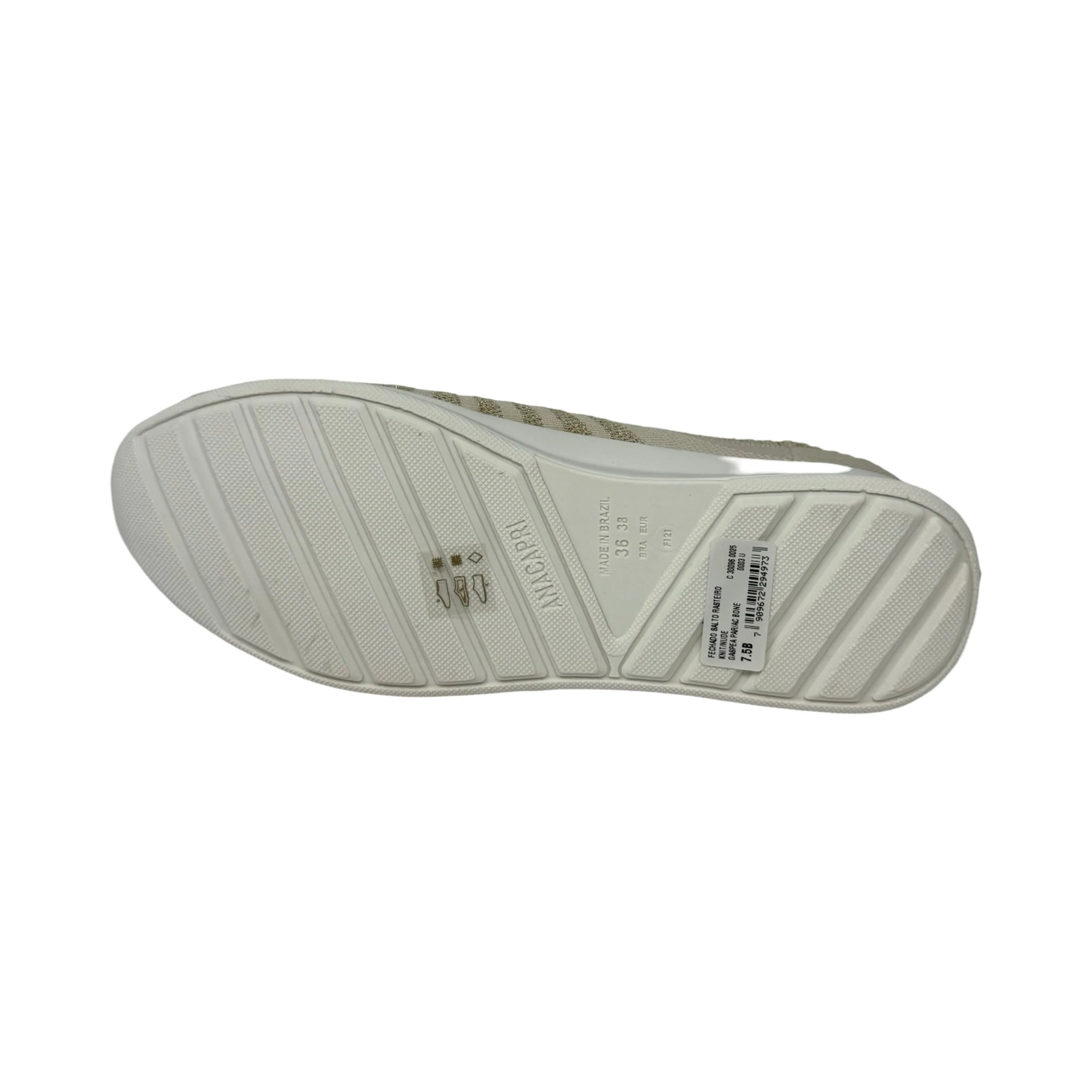 ANACAPRI Emilia Knit Glitter Sneakers