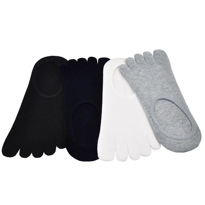 Anti-slip Toe Socks for Men - 4 Pairs