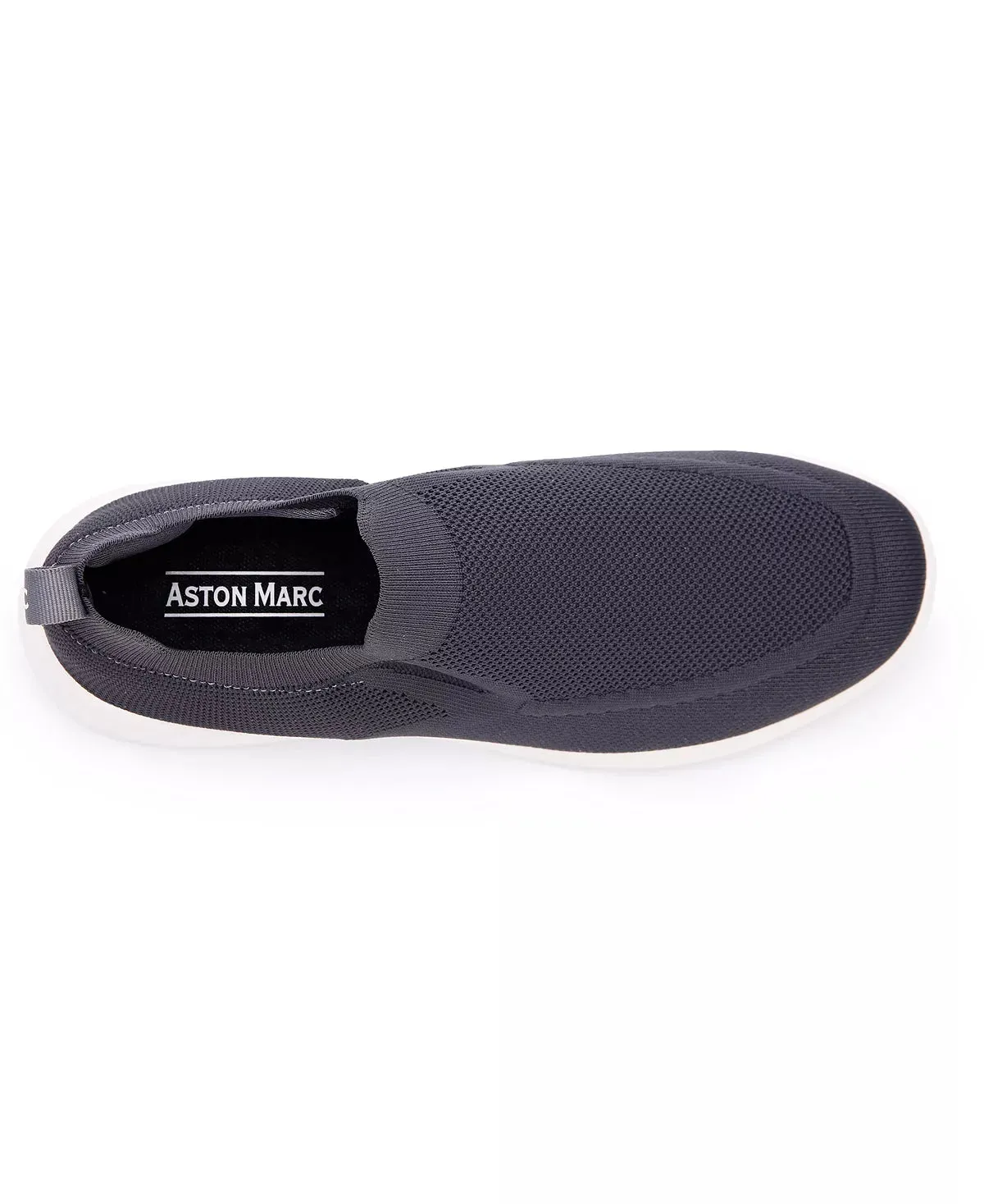 ASTON MARC Men's Knit Comfort Walking Casual Shoes  Color Gray Size 13M