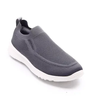 ASTON MARC Men's Knit Comfort Walking Casual Shoes  Color Gray Size 13M