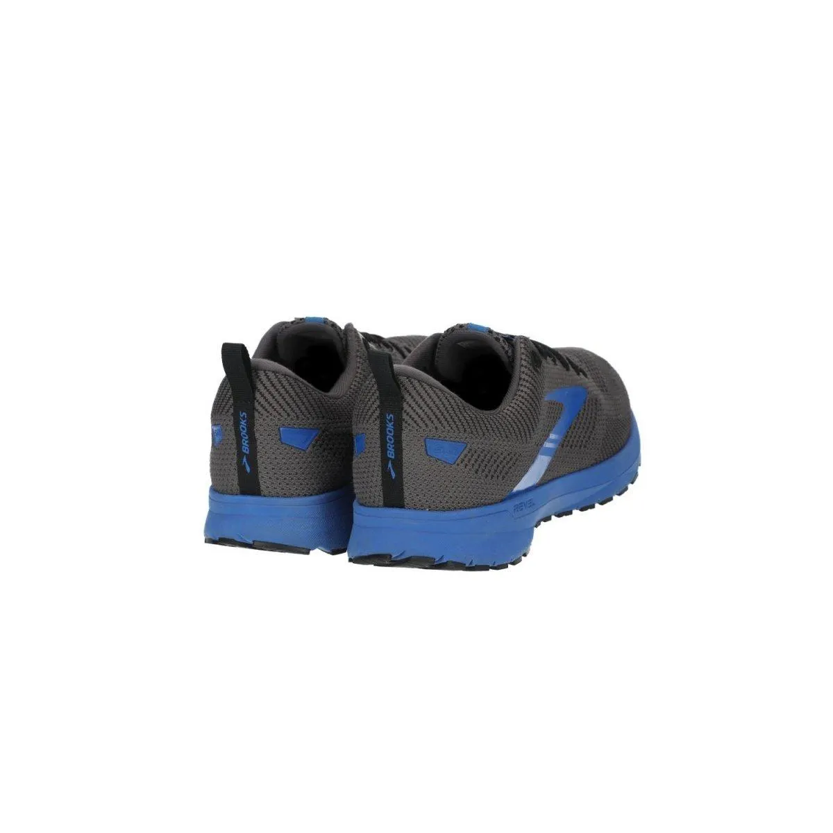 Brooks Revel 5 Running Sport Shoes Fabric Grey Colour For Men