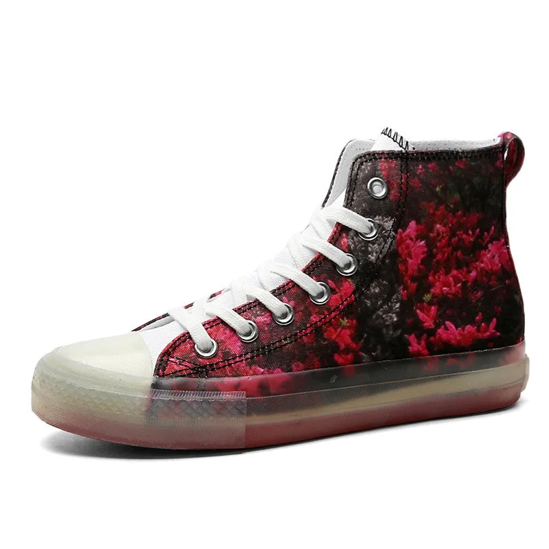 Chinese Style Floral Canvas Sports Shoes Sneaker