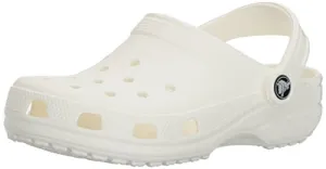 crocs Unisex Classic Clog, White, 6 US Men / 8 US Women