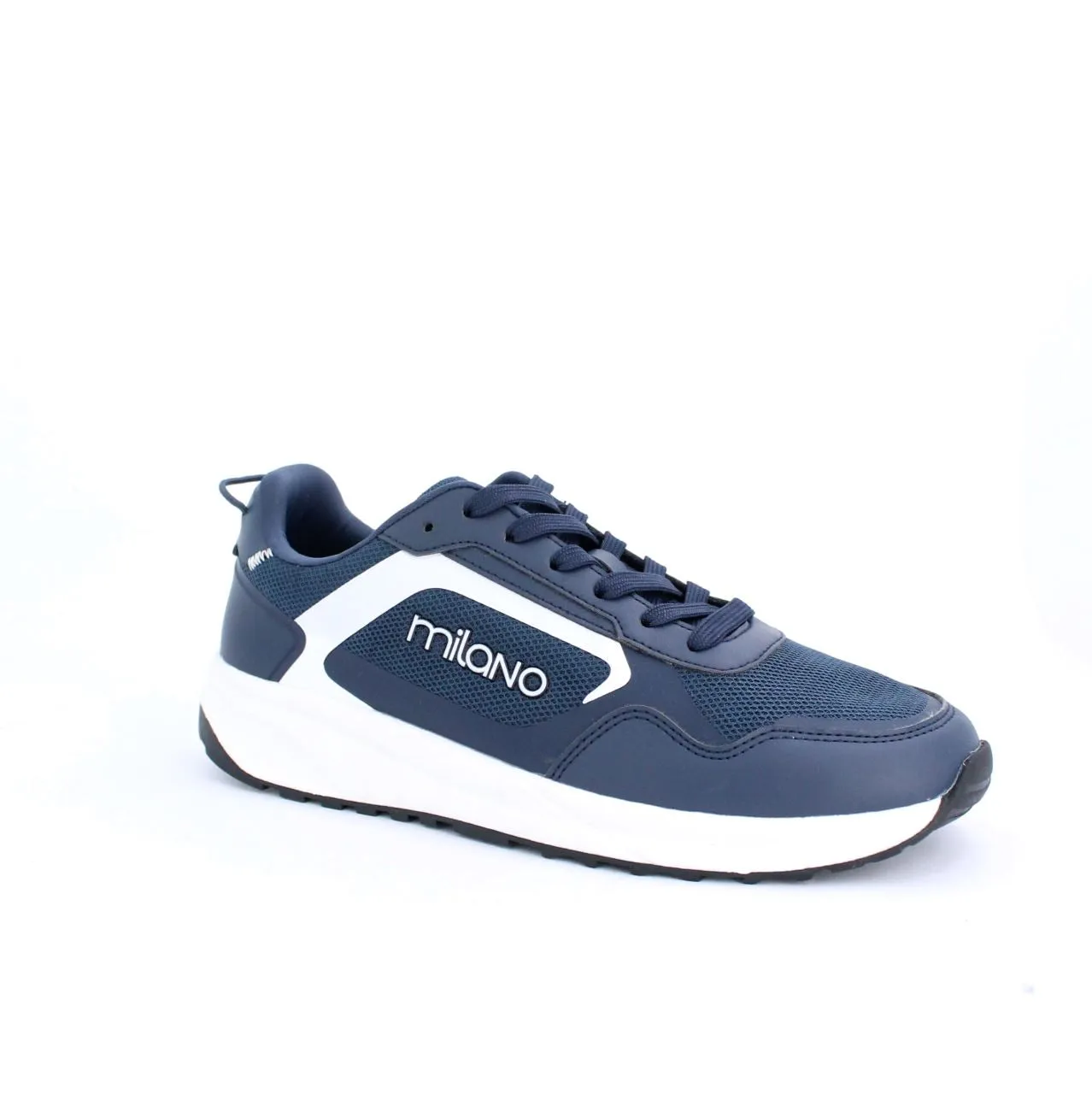 FIGO MENS LACEUP SNEAKERS-NAVY
