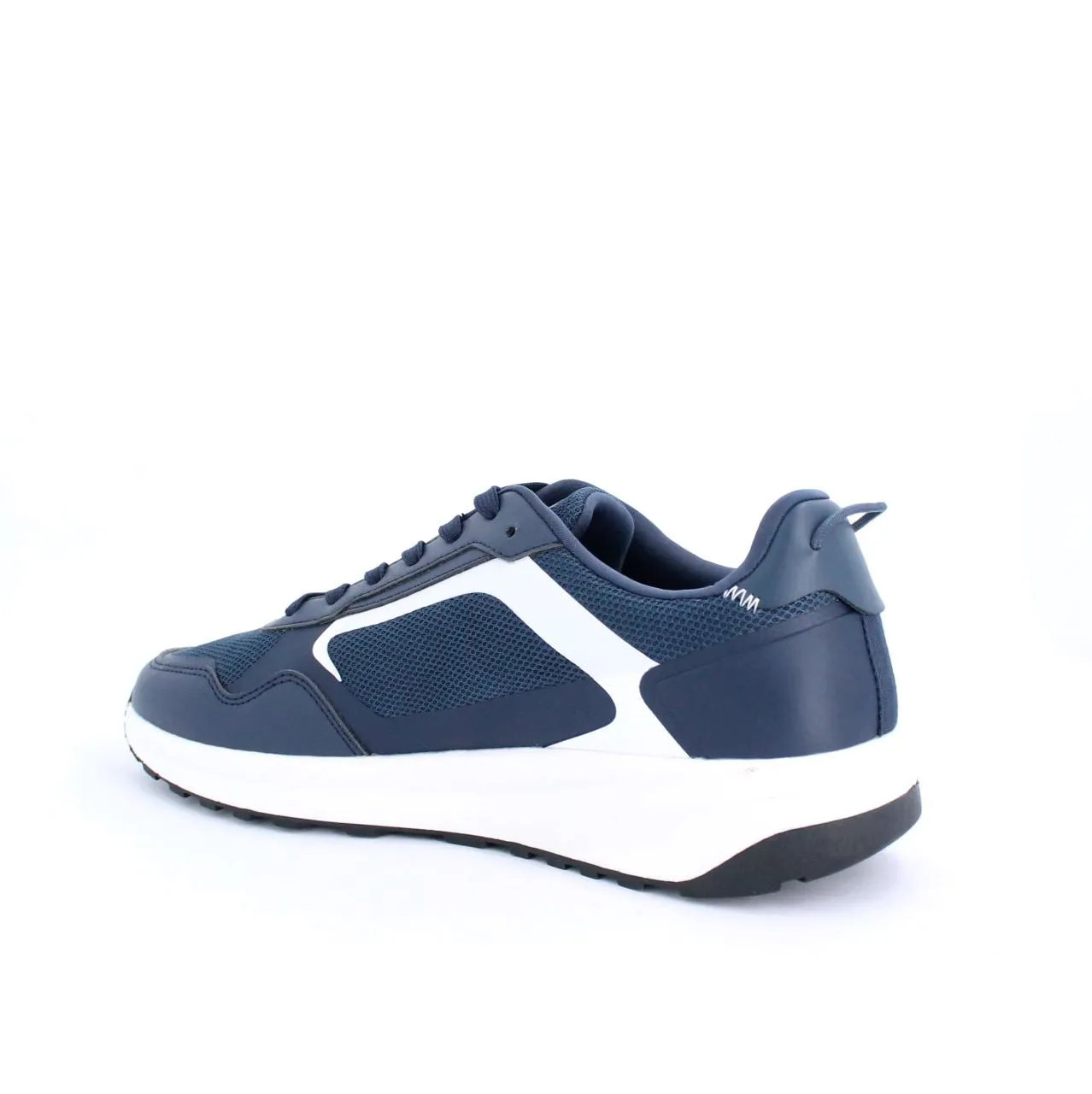 FIGO MENS LACEUP SNEAKERS-NAVY