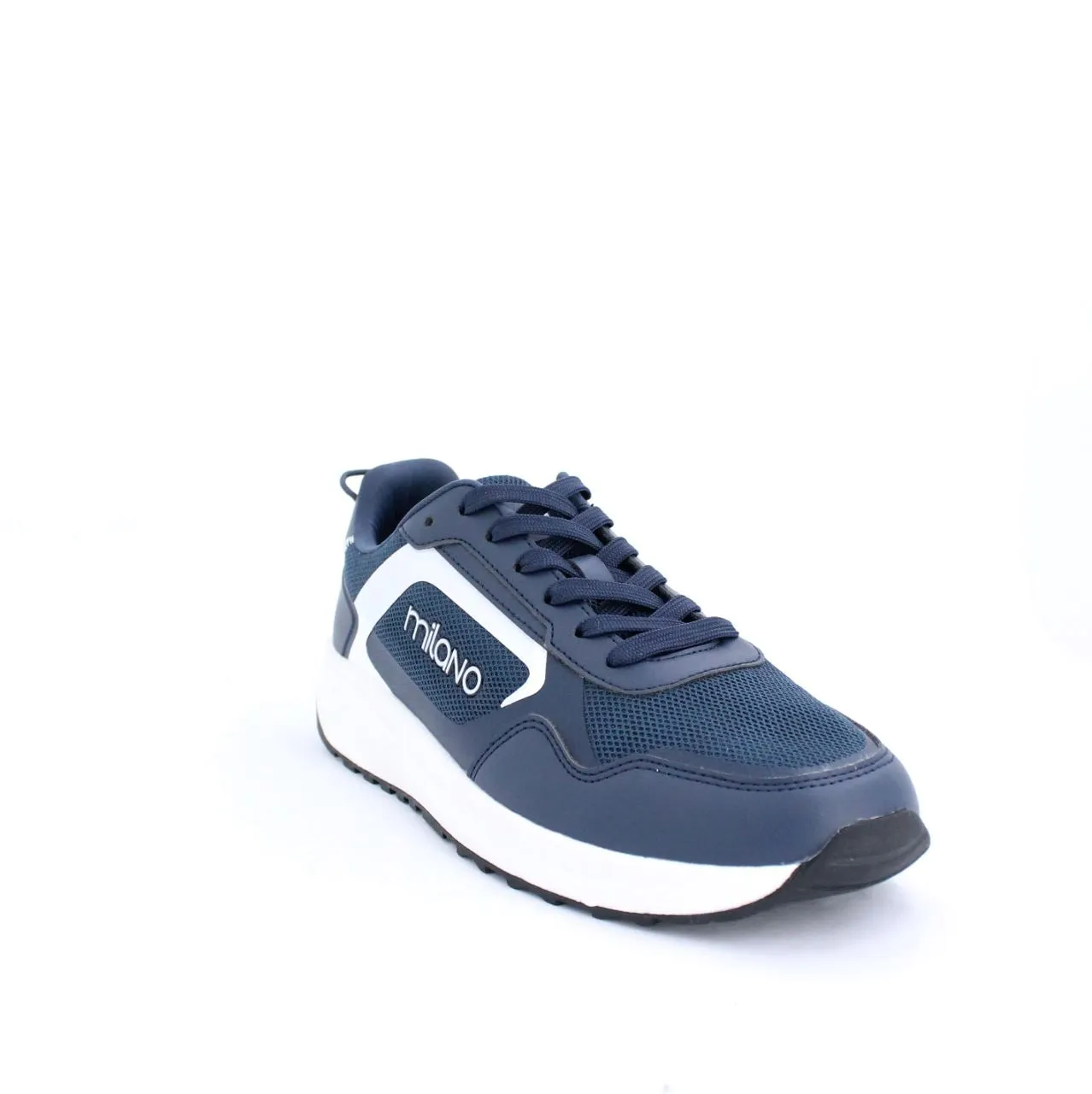 FIGO MENS LACEUP SNEAKERS-NAVY
