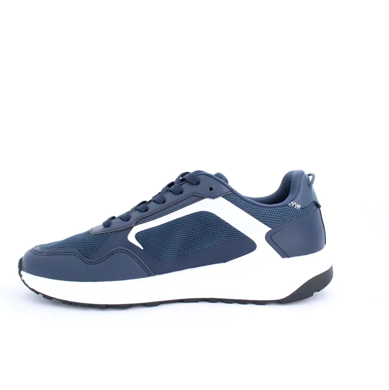 FIGO MENS LACEUP SNEAKERS-NAVY
