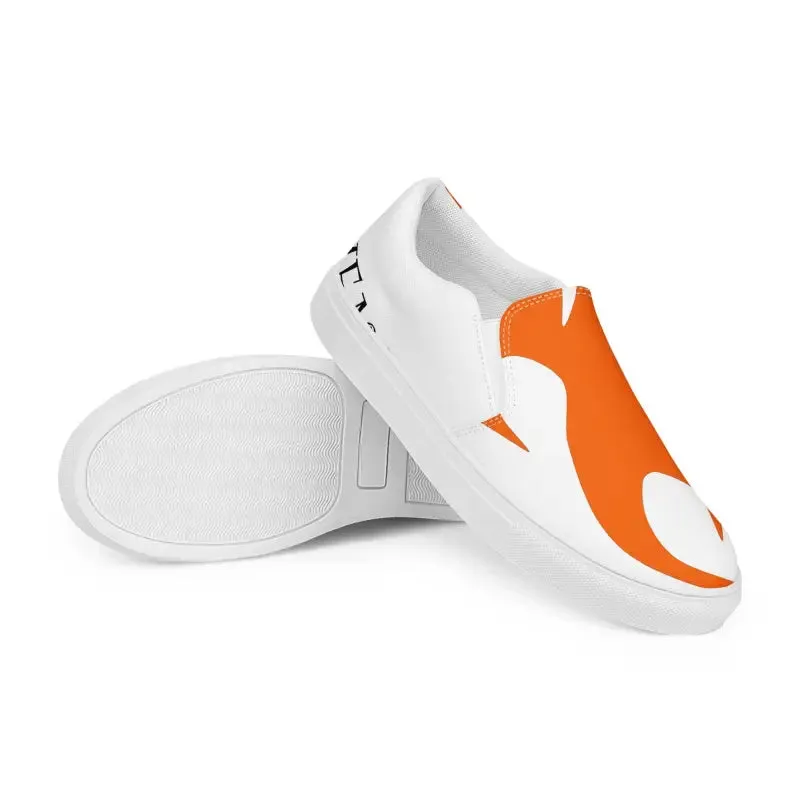 Fire Canvas Shoes Mens Slip Ons