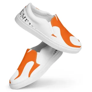 Fire Canvas Shoes Mens Slip Ons