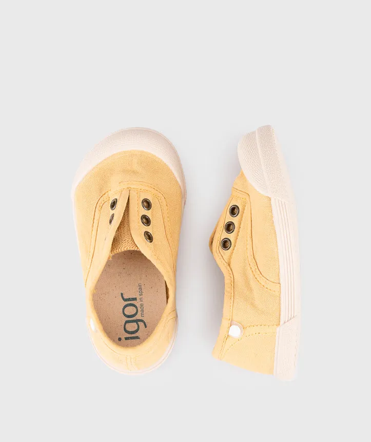 Igor Boy's And Girl's Lona Shoes - Dijon