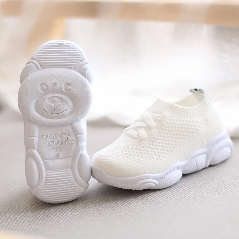 Kids Anti-Slip Soft Sneakers - Casual Flat Shoes for Baby Girls and Boys (1 - 3 years)