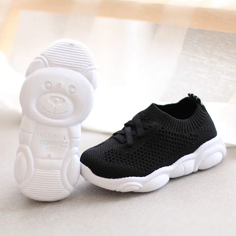 Kids Anti-Slip Soft Sneakers - Casual Flat Shoes for Baby Girls and Boys (1 - 3 years)
