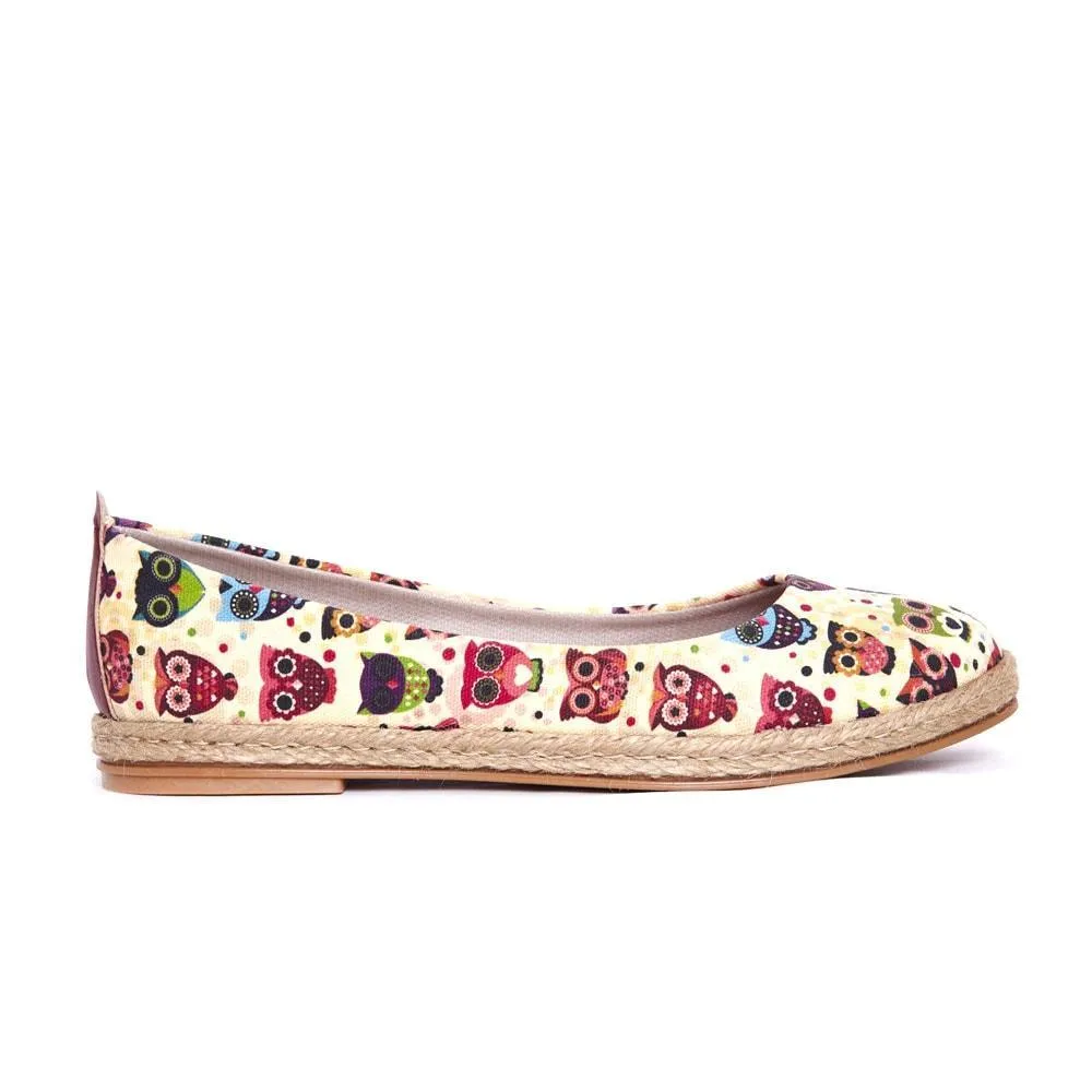 Owls Ballerinas Shoes FBR1181
