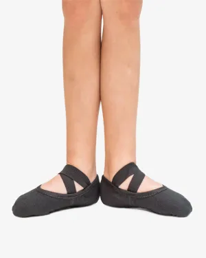 So Danca SD16 Child Bliss Black Canvas Split Sole Ballet Shoe