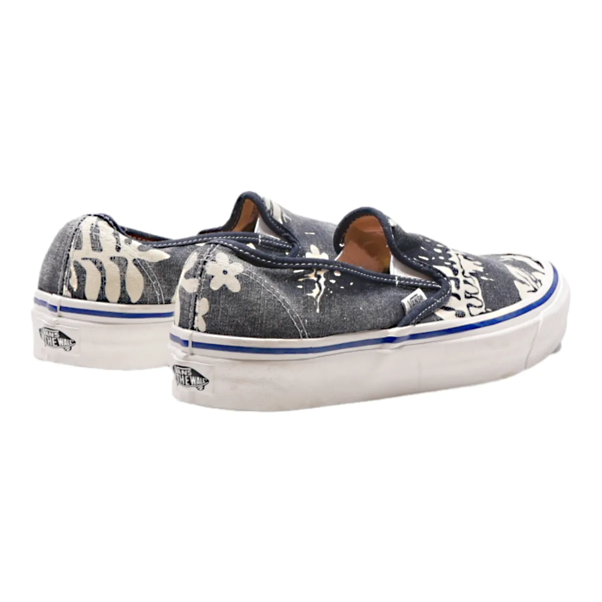 VANS Authentic Pump Shoes Blue Canvas Mens UK 6