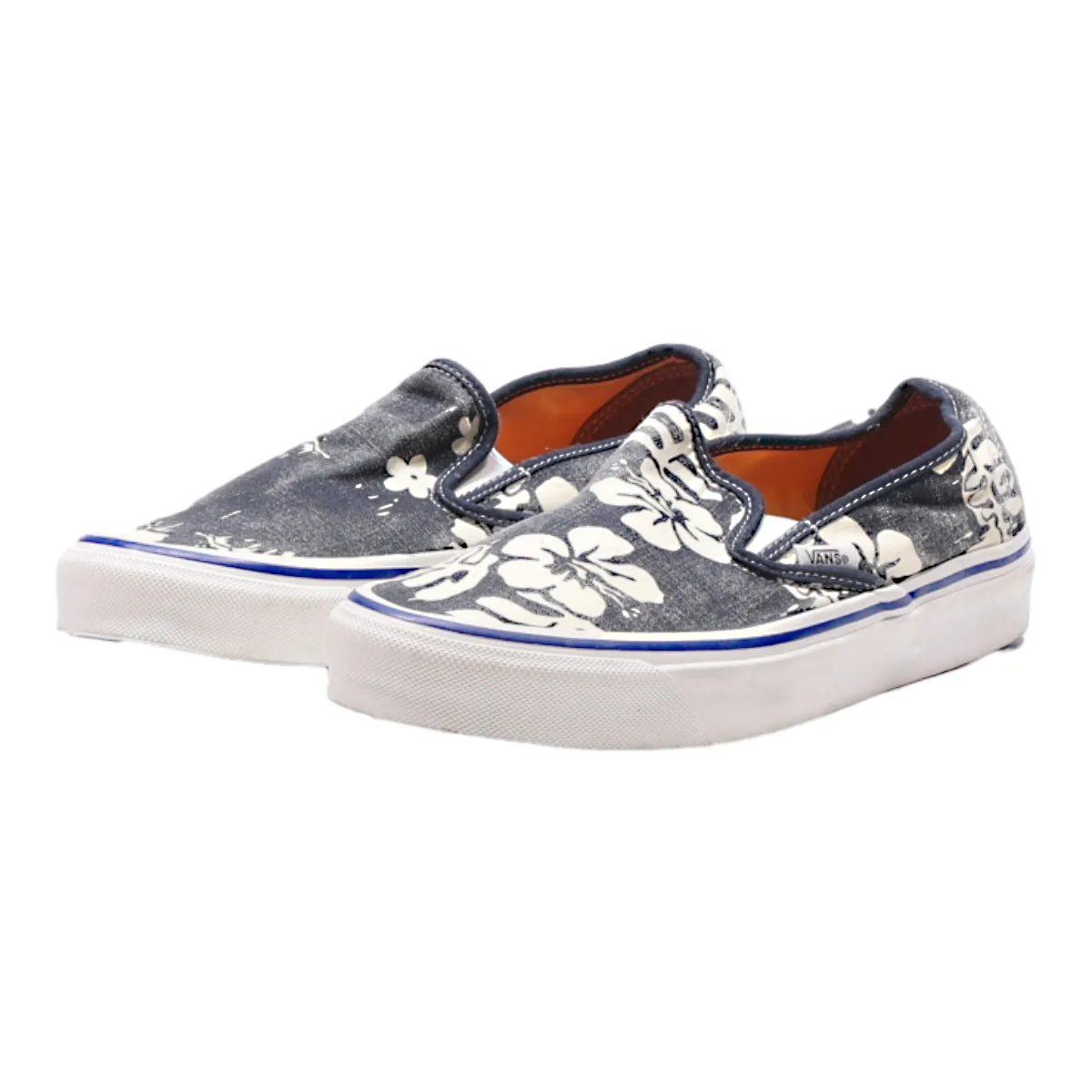 VANS Authentic Pump Shoes Blue Canvas Mens UK 6