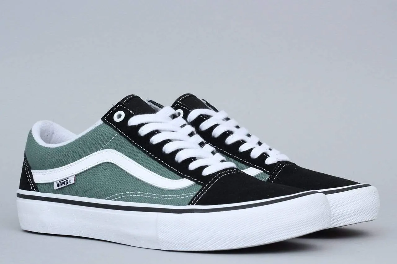 Vans Old Skool Pro Shoes Black / Duck Green